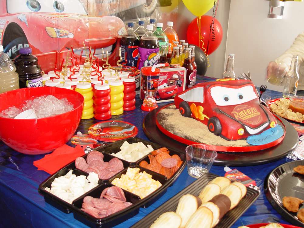 Disney Cars Party Foods (Credit: Catch My Party)