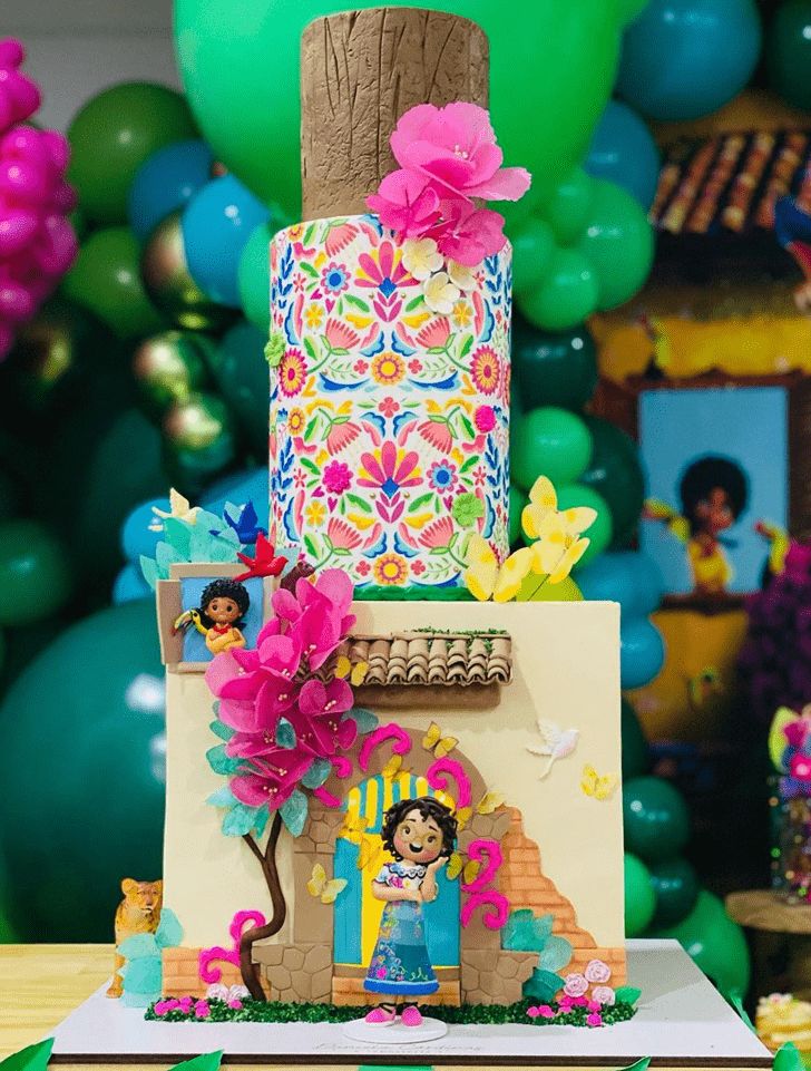 Disney Encanto Party Cakes (Credit: Pinterest)