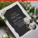 (Free Editable PDF) On-Trend Geometric Shape And Floral Wedding Invitation Templates with collage moon