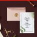 (Free Editable PDF) Classy Earthy Romance Greenery Wedding Invitation Templates with