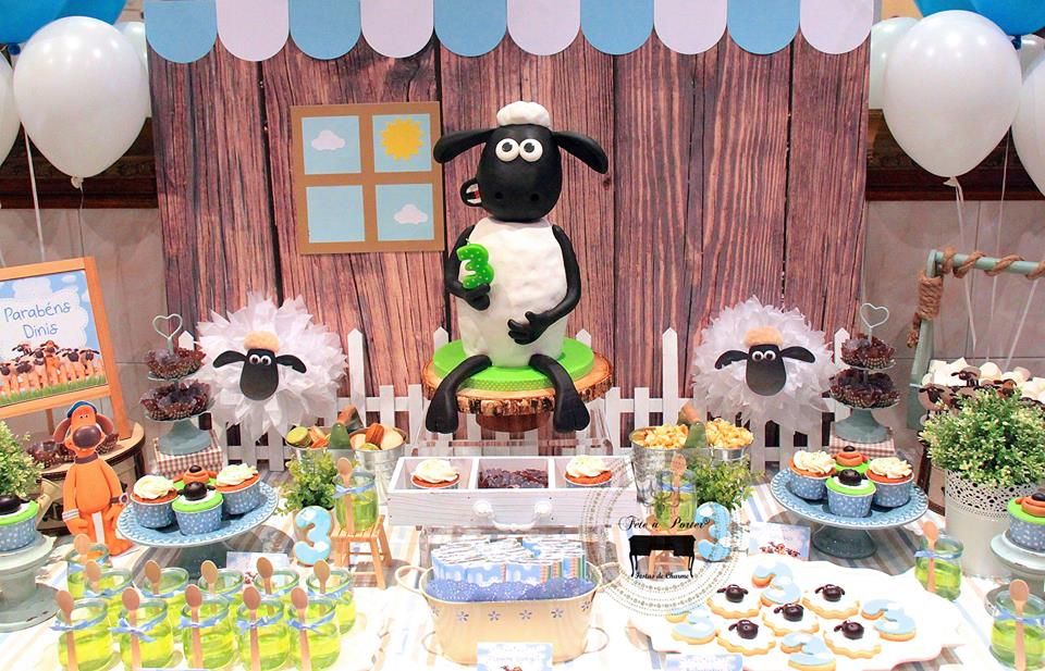 Shaun the Sheep Party Decoration (Credit: Pinterest)