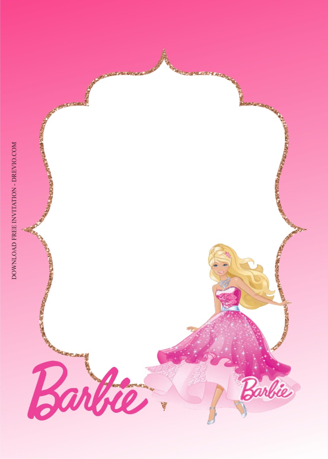 Pretty in Pink Barbie Themed Birthday Party Ideas | Download Hundreds ...