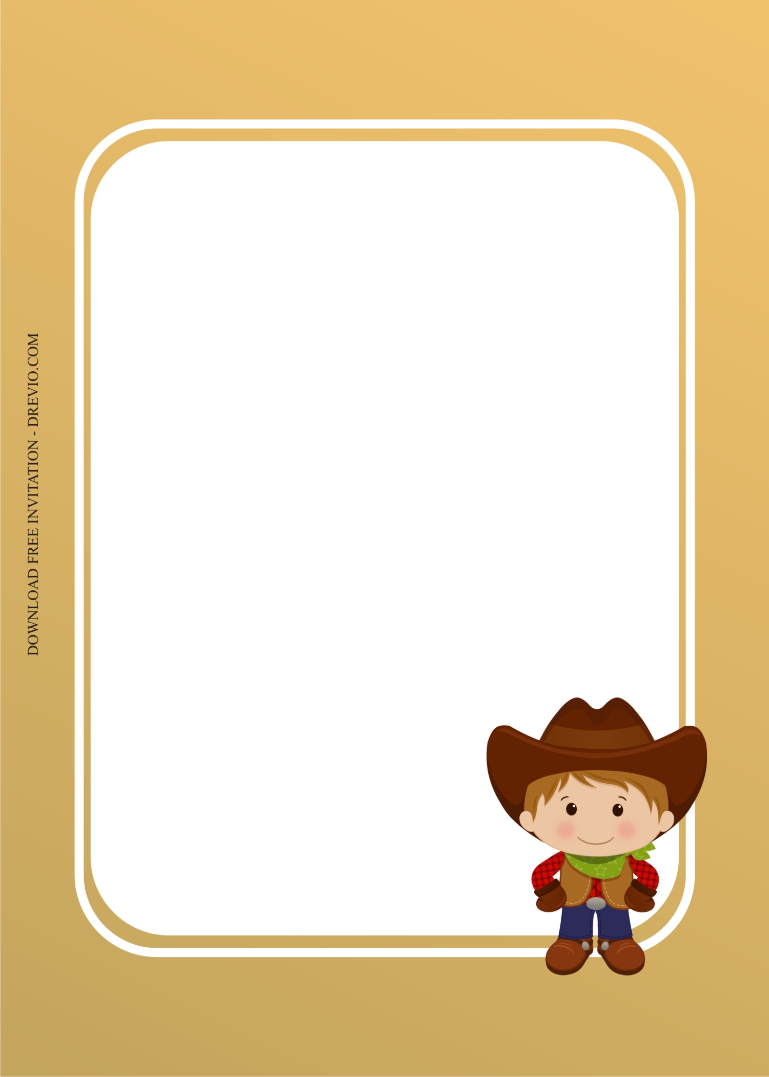 cowboy_invitation_template2 | Download Hundreds FREE PRINTABLE Birthday ...