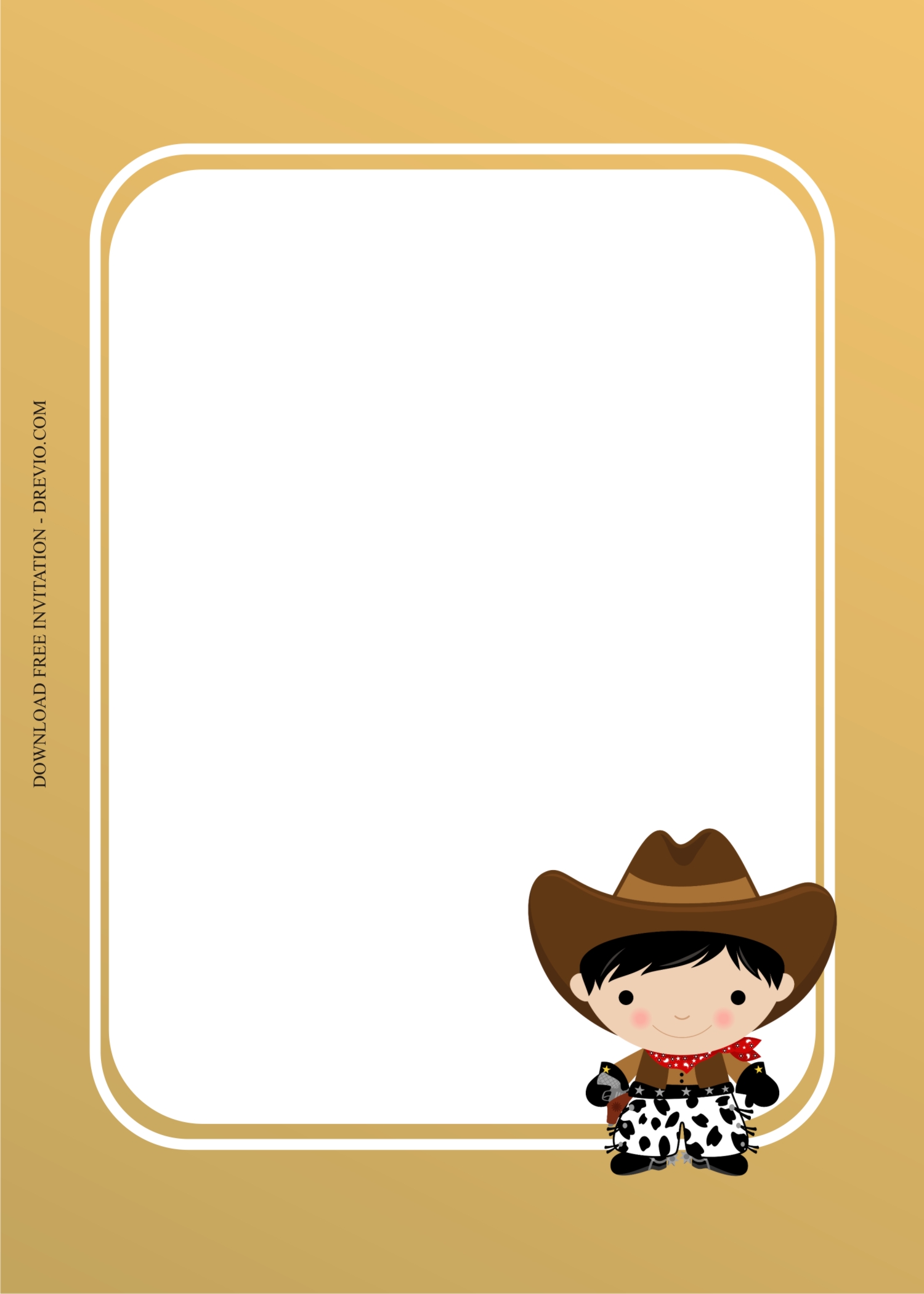 cowboy_invitation_template3 | Download Hundreds FREE PRINTABLE Birthday ...