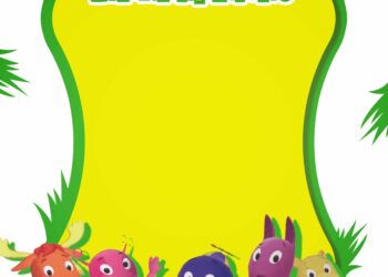 Invitation Template of (FREE Invitations) The Backyardigans Birthday Invitations + Party Ideas 8