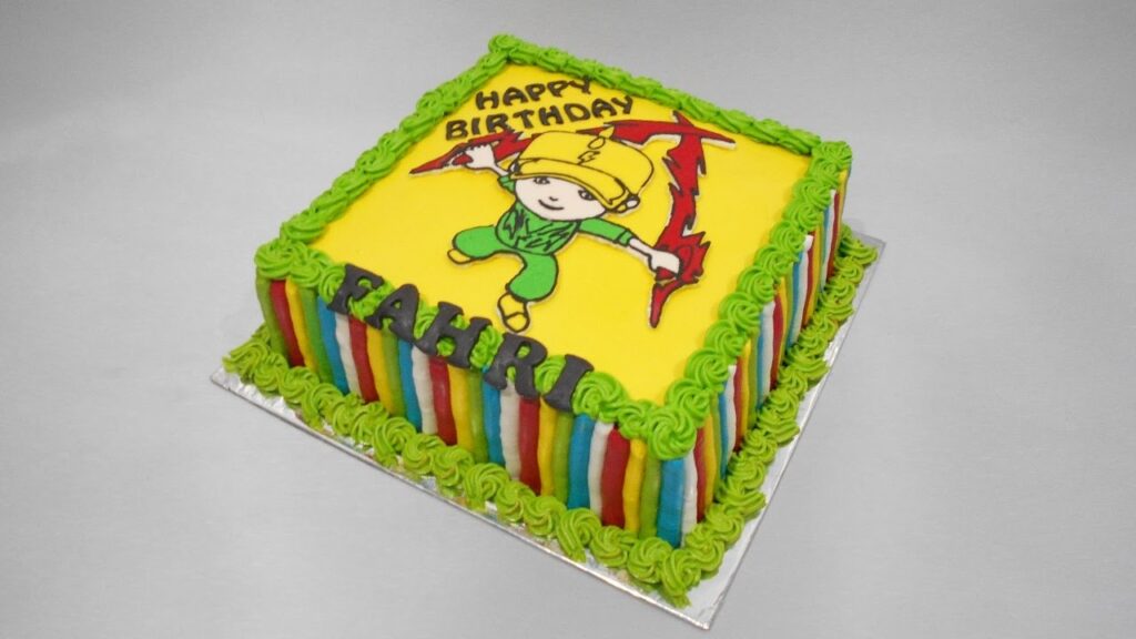 Boboiboy Party Cakes (Credit: YouTube)