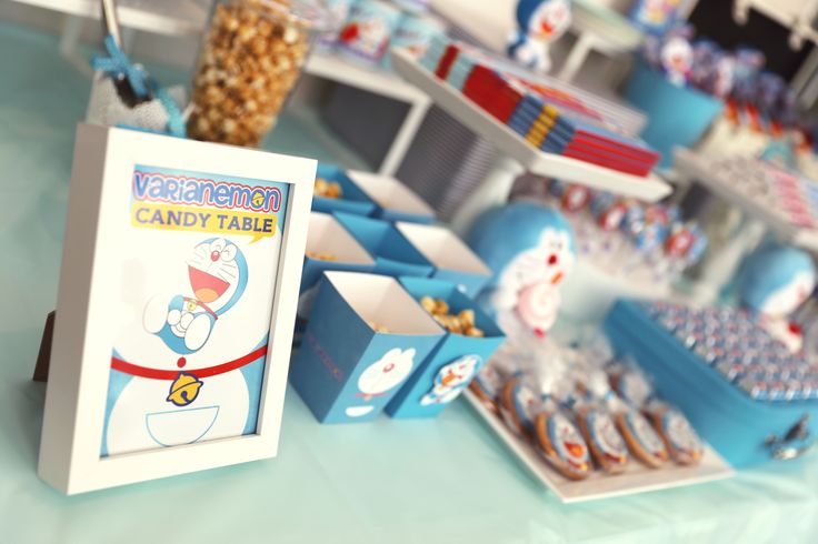 Doraemon Party Sweet Treats (Credit: Pinterest)