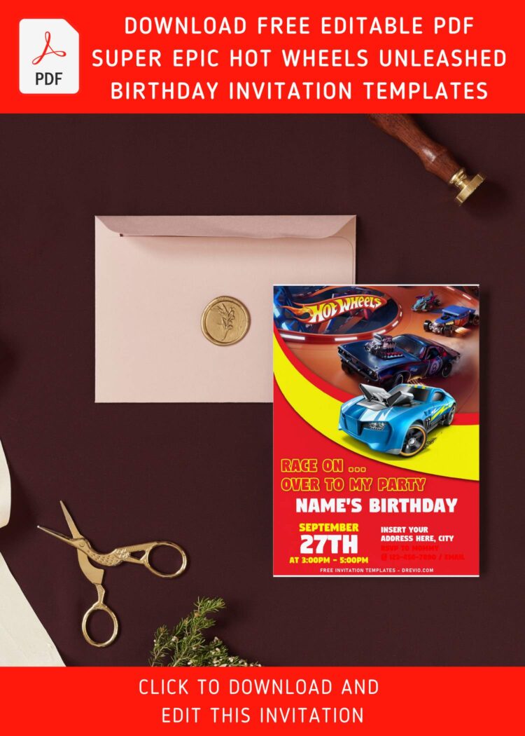 free-editable-pdf-hot-wheels-wild-racer-birthday-invitation-templates