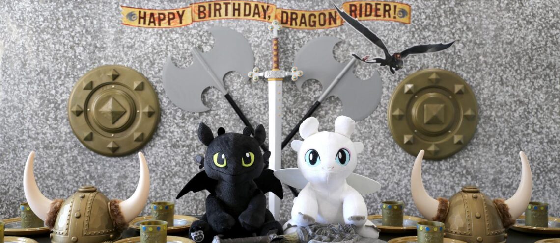 How to Train Your Dragon Party Ideas (Credit: orientaltrading)