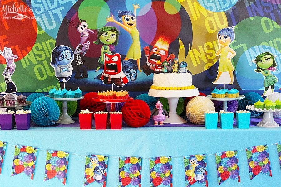 Inside Out Party Decoration (Credit: michellespartyplanit)