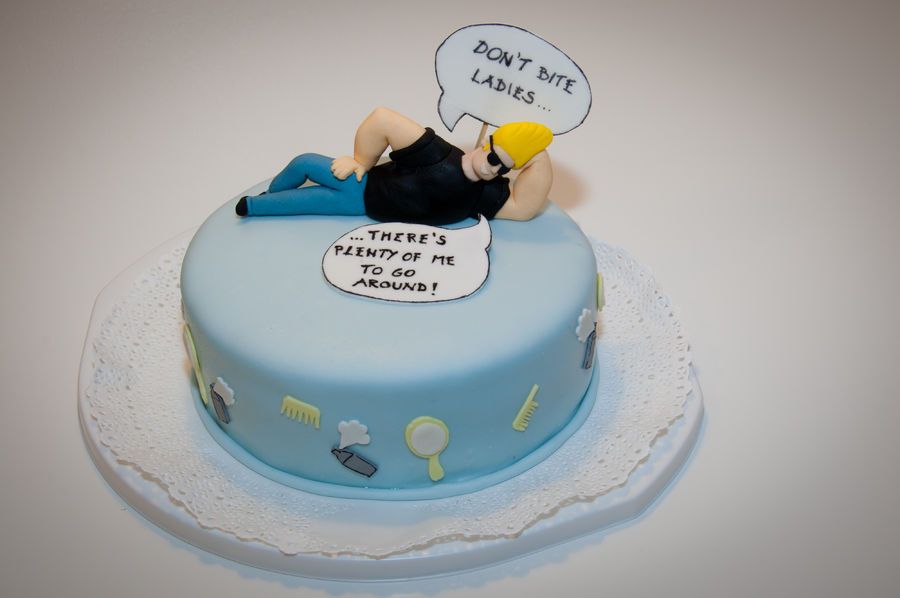 Johnny Bravo Party Cakes (Credit: Pinterest)