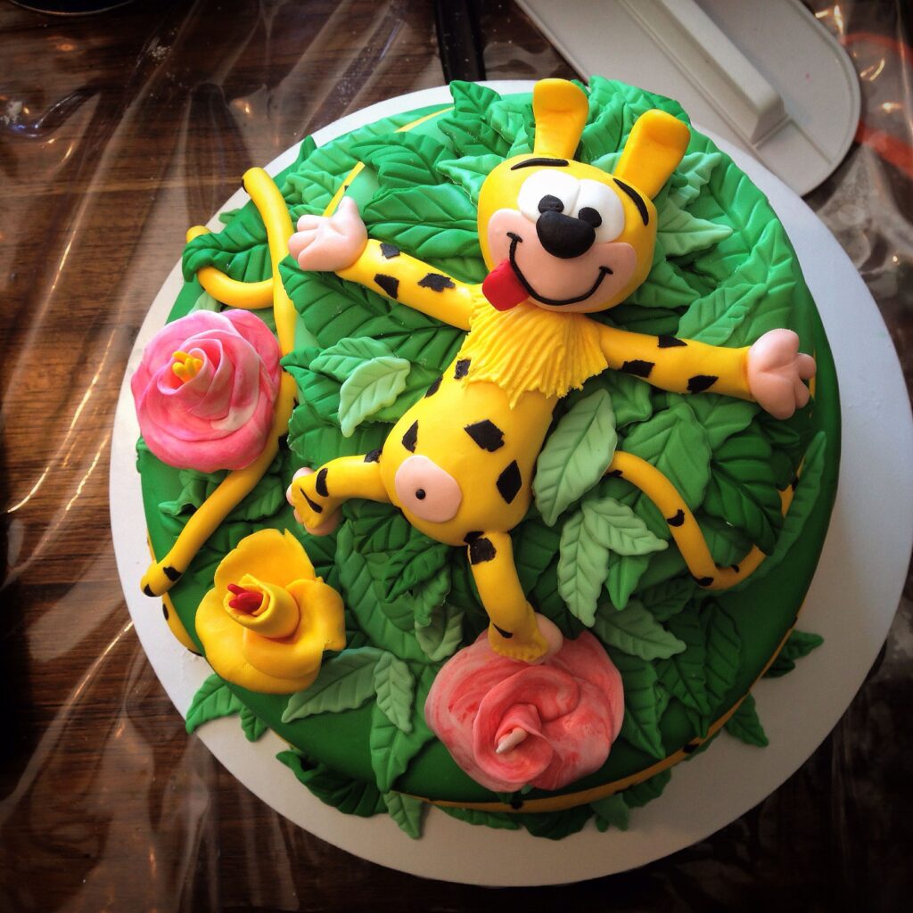 Marsupilami Birthday Cakes (Credit: Pinterest)