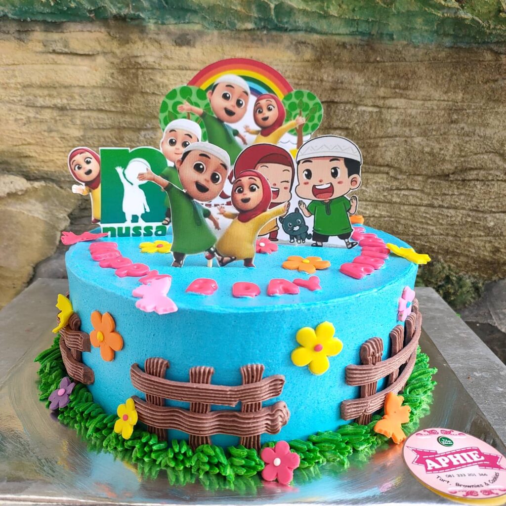 Nussa Birthday Cakes (Credit: Aphie Tart dan Brownies)