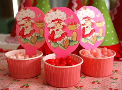 Strawberry Shortcake Party Treats (Credit: Little Pumpkin Grace)
