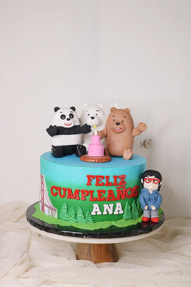 We Bare Bears Party Cakes (Credit: cakesdecor)