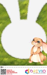 [FREE INVITATIONS] Bunny Rabbit Baby Shower Invitations + Party Ideas ...