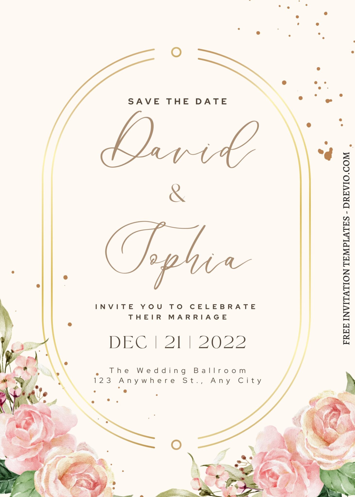 (Free) 11+ Scenic Modern Boho Love Canva Wedding Invitation Templates ...