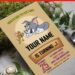 (Free Editable PDF) Simply Cute Tom And Jerry Birthday Invitation Templates