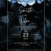 Invitation Template of (Free) 11+ Blue Fluid Watercolor Floral Canva Wedding Invitation Templates 12