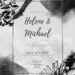 Invitation Template of (Free) 7+  Hand Drawn Sketch Floral Canva Wedding Invitation Templates 14