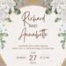 ( Free ) 8+ Pure Gardenias Canva Wedding Invitation Templates