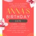 FREE EDITABLE - 11+ Stargazer Lily Canva Birthday Invitation Templates