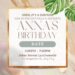 (Free) 11+ Elegant Flourish Canva Birthday Invitation Templates