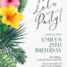 FREE EDITABLE - 10+ Refined Summer Party Canva Invitation Templates with Hawaiian Hibiscus
