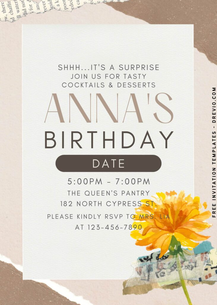 Invitation Template of FREE PRINTABLE - 7+ Love Garden Canva Birthday Invitation Templates 4