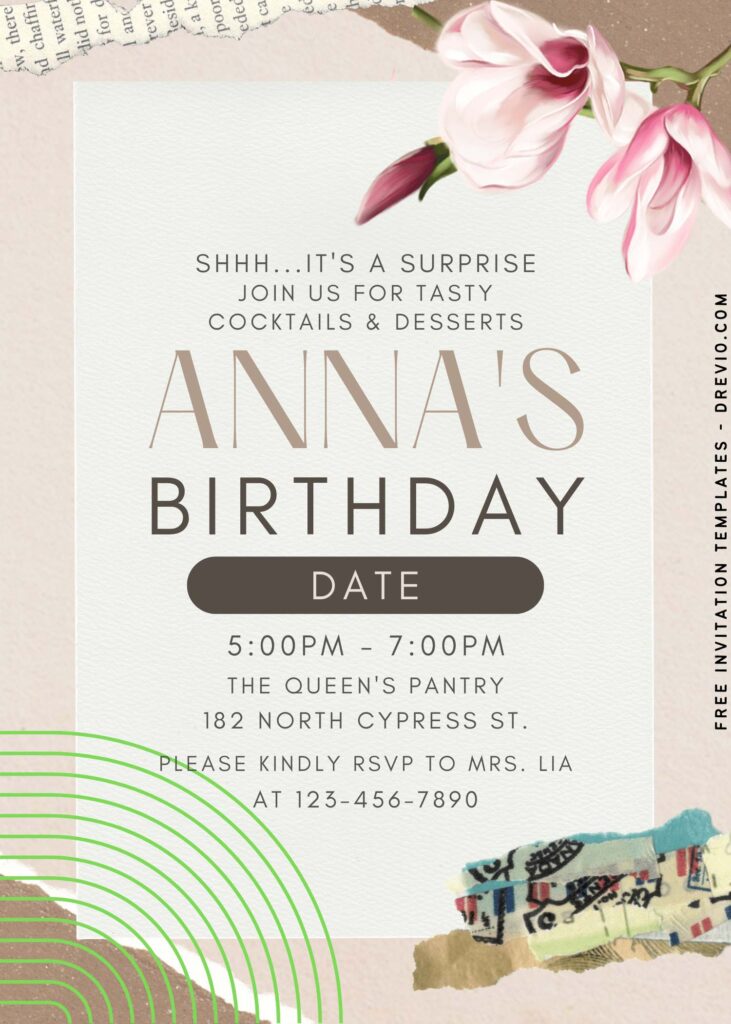 Invitation Template of FREE PRINTABLE - 7+ Love Garden Canva Birthday Invitation Templates 3