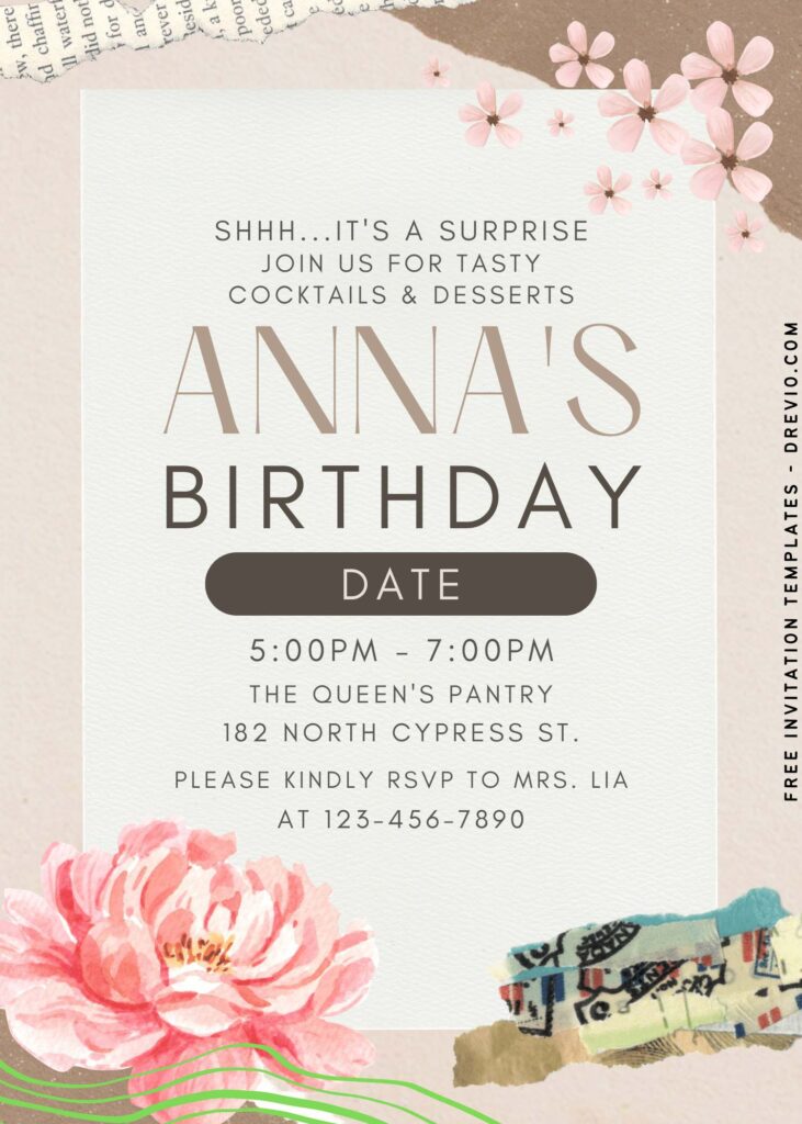 Invitation Template of FREE PRINTABLE - 7+ Love Garden Canva Birthday Invitation Templates 2