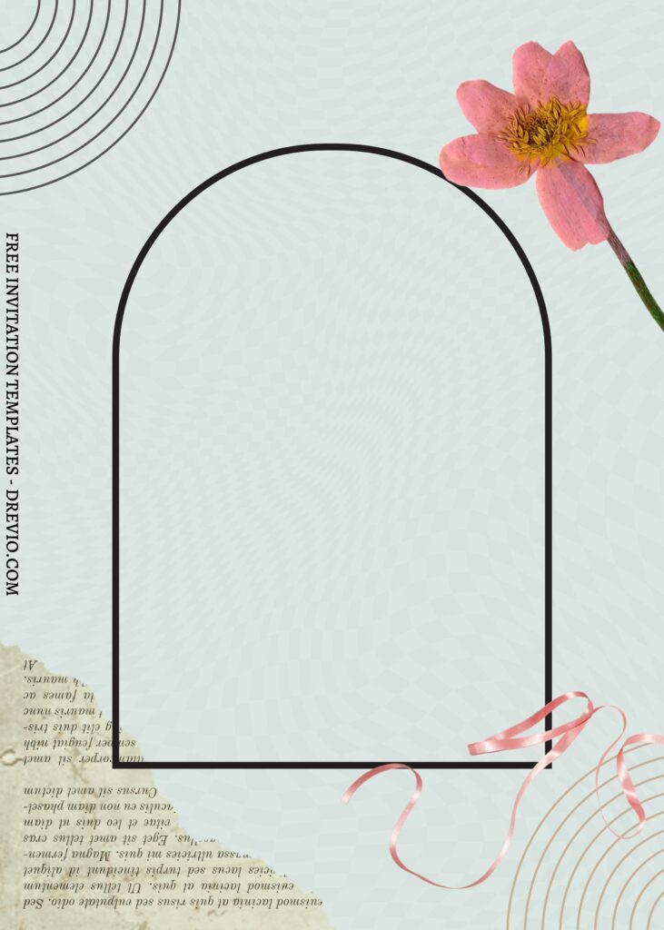 FREE PRINTABLE - 7+ Spring Elegance Editable Canva Templates with portrait orientation