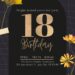 (Free) 8+ Refined Garden Canva Birthday Invitation Templates with editable text
