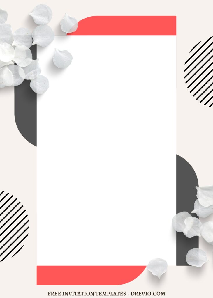 FREE EDITABLE - 8+ Modern Simplicity Canva Wedding Invitation Templates with Cherry blossom petals