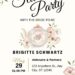 (Free) 8+ Cheery Pink Tea Party Floral Canva Invitation Templates