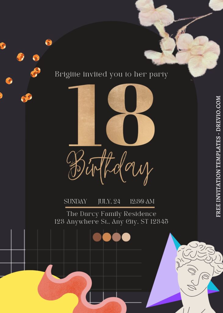 FREE EDITABLE - 9+ Eclectic Modern Floral Editable Canva Templates H