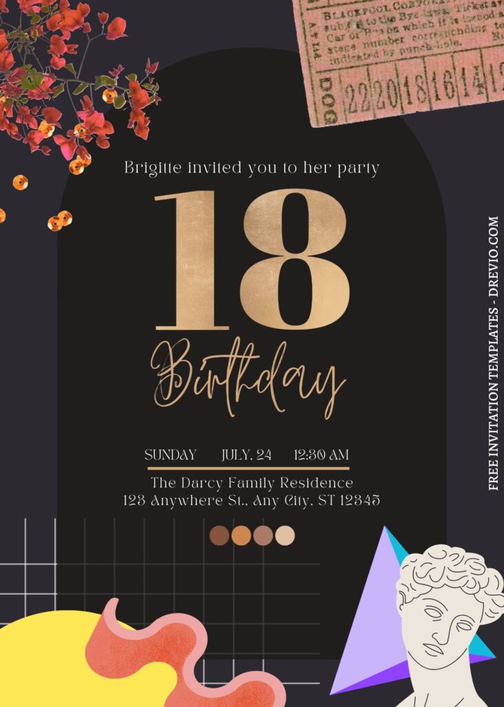 FREE EDITABLE - 9+ Eclectic Modern Floral Editable Canva Templates G