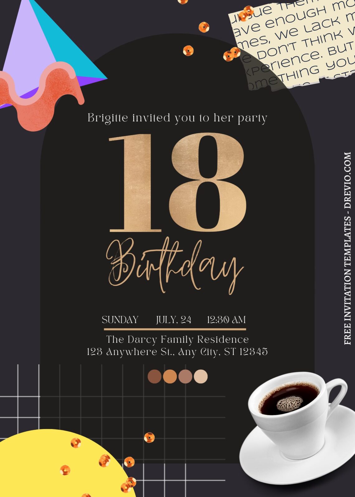FREE EDITABLE - 9+ Eclectic Modern Floral Editable Canva Templates B