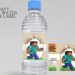 (Free Editable) Minecraft Canva Birthday Water Bottle Labels
