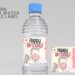 (Free Editable) Unicorn Themes Canva Birthday Water Bottle Labels