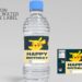 (Free) Pikachu Canva Birthday Water Bottle Labels