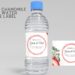 (Free) Simple Chamomiles Canva Birthday Water Bottle Labels