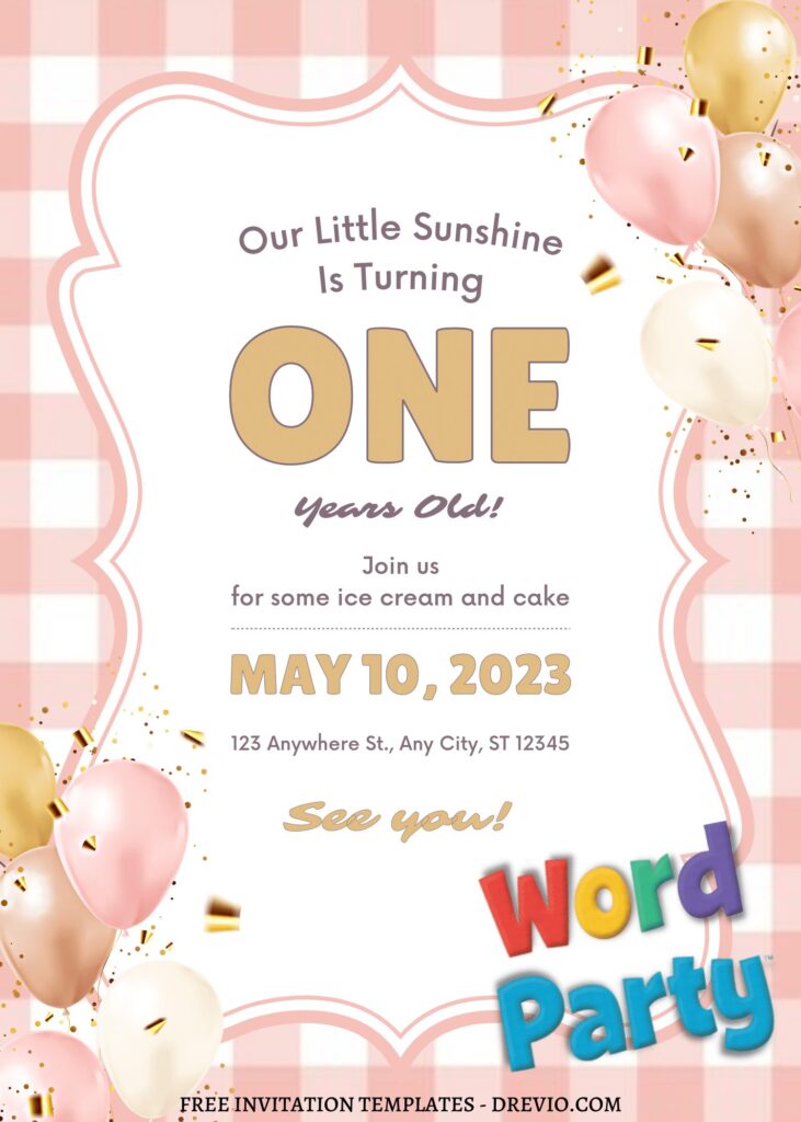 Invitation Template of 11+ Colorful Fiesta Word Party Canva Birthday Invitation Templates 7