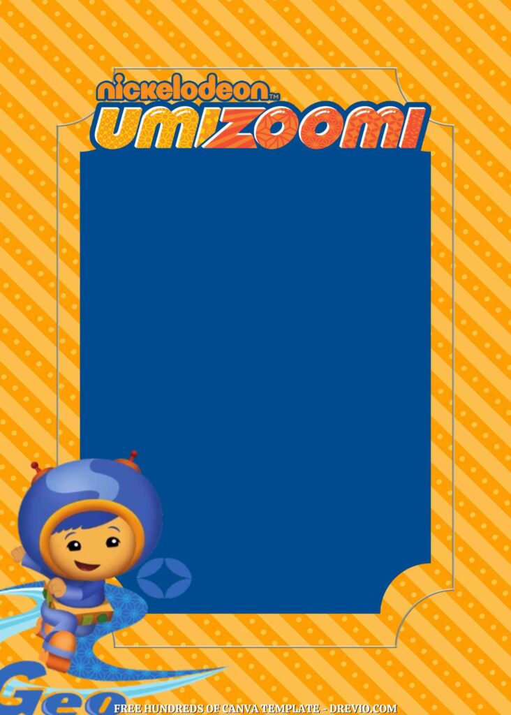 Invitation Template of FREE - 22+ Team Umizoomi Canva Birthday Invitation Templates 10