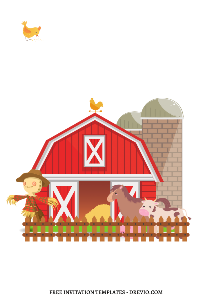 Invitation Template of 10+ Fun On The Farm Canva Birthday Invitation Templates 8