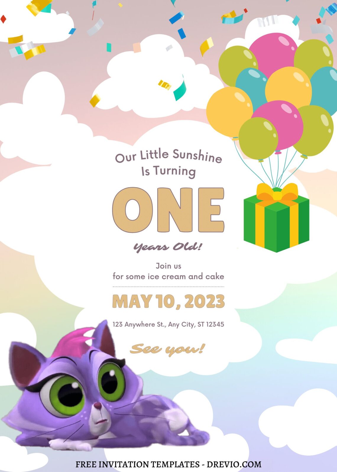 10+ Playtime With Puppy Dog Pals Canva Birthday Invitation Templates