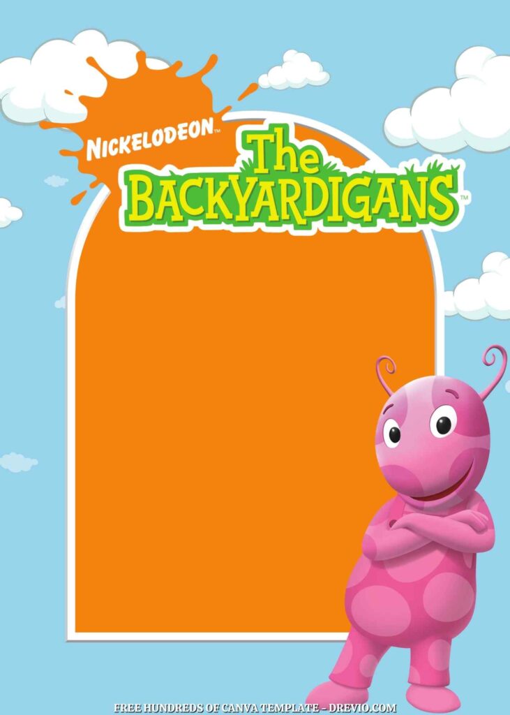 Invitation Template of FREE - 20+ The Backyardigans Canva Birthday Invitation Templates 14