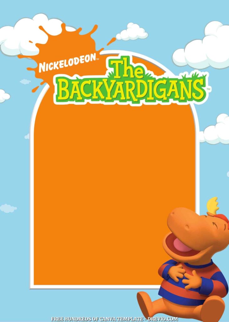 Invitation Template of FREE - 20+ The Backyardigans Canva Birthday Invitation Templates 16