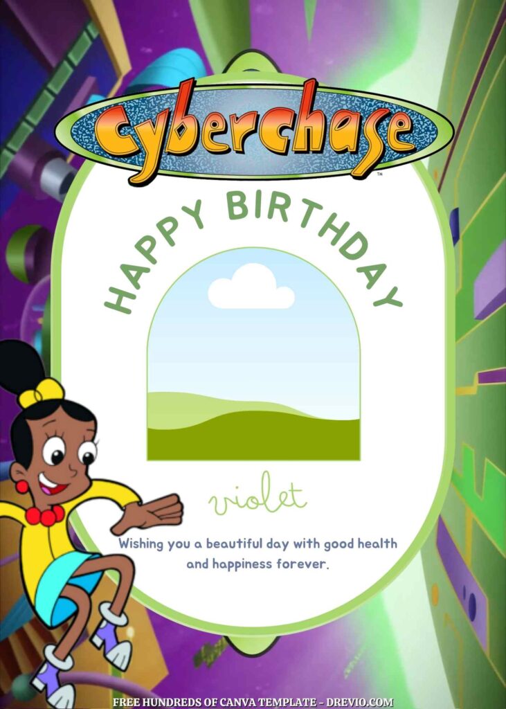 Invitation Template of FREE - 22+ Cyberchase Canva Birthday Invitation Templates 17