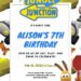 Free Jungle Junction Canva Birthday Invitation Templates with Group in the Background
